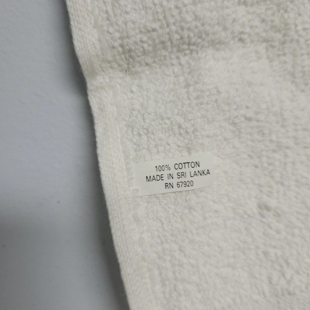Vintage AT&T White Blue Advertising Golf Cloth Towel Advertising‎ Logo Terry